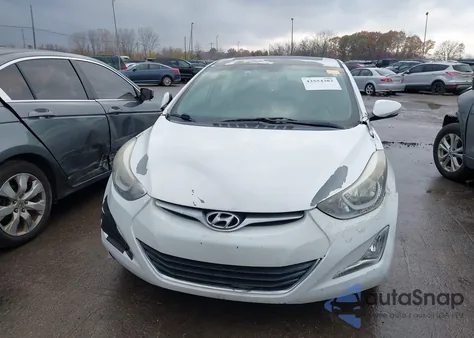 2016 Hyundai Elantra Value Edition из США, поврежденный, VIN 5NPDH4AE7GH712384